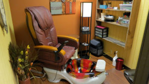 pedicure spa: Hair and Company, Racine, Wisconsin
